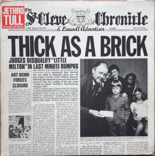 Jethro Tull : Thick As a Brick